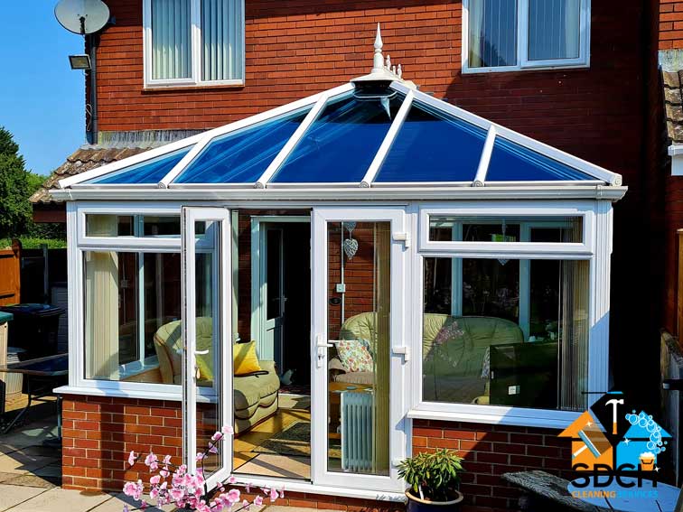 Conservatory Cleaning - After SDCH had finished.